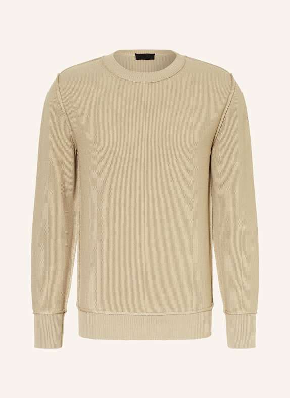MONCLER Sweter BEŻOWY