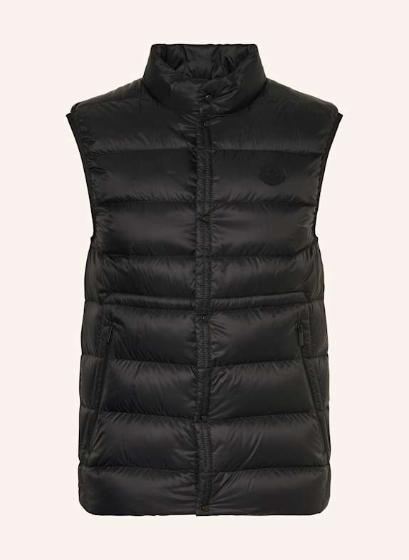 MONCLER Daunenweste PLARET SCHWARZ