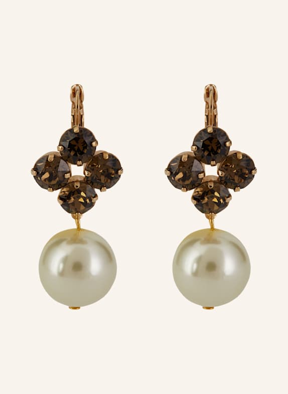 Seenberg Dangle earrings TAUPE