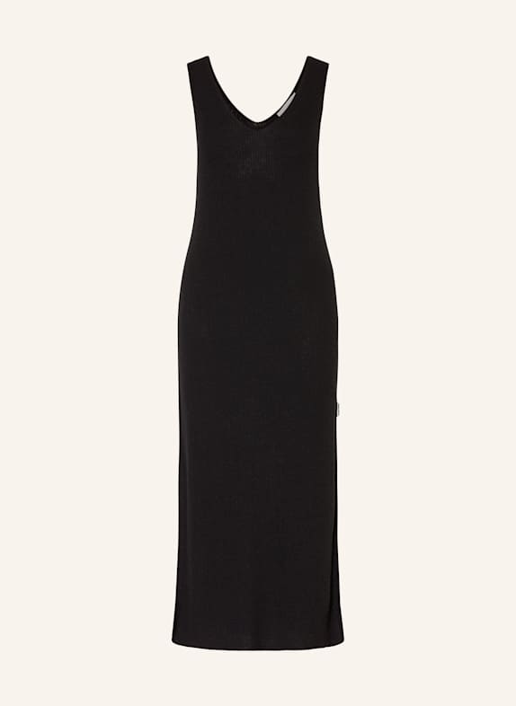 ARMEDANGELS Strickkleid CINDAA mit Leinen SCHWARZ