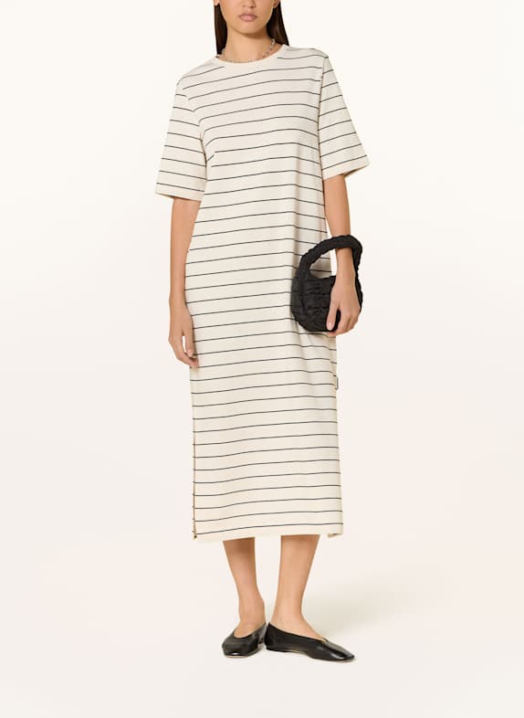 ARMEDANGELS Jerseykleid XELINAA CREME/ SCHWARZ