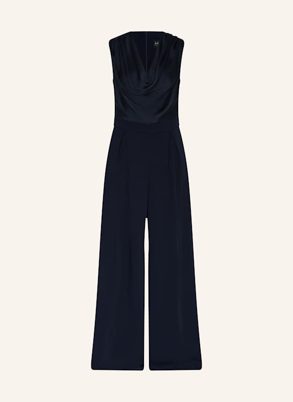 Joseph Ribkoff SIGNATURE Jumpsuit im Materialmix DUNKELBLAU