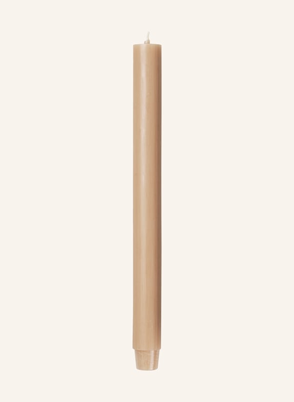 BROSTE COPENHAGEN 6er-Set Stabkerzen CLASSIC RUSTIC HELLBRAUN