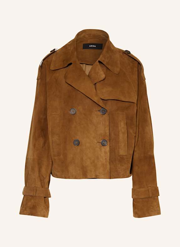 ARMA Lederjacke SIA BRAUN