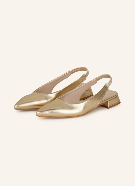 darling harbour Slingballerinas GOLD
