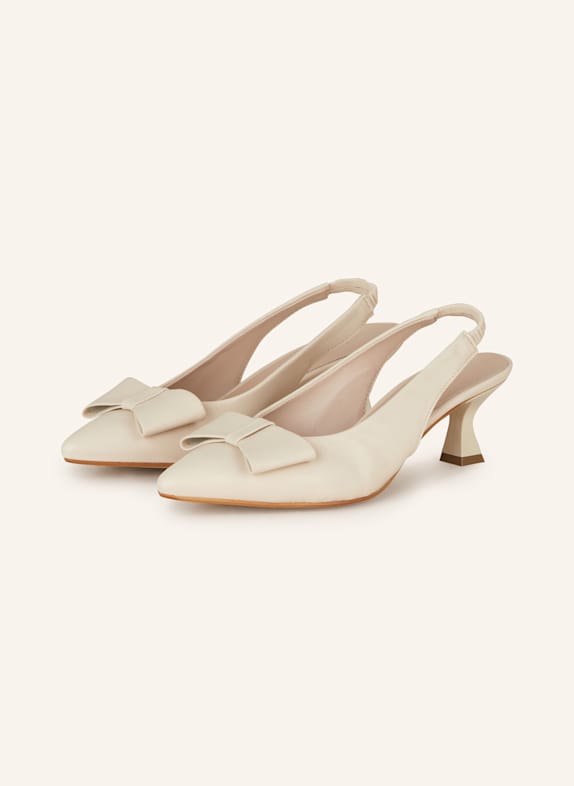 darling harbour Slingback pumps CREAM
