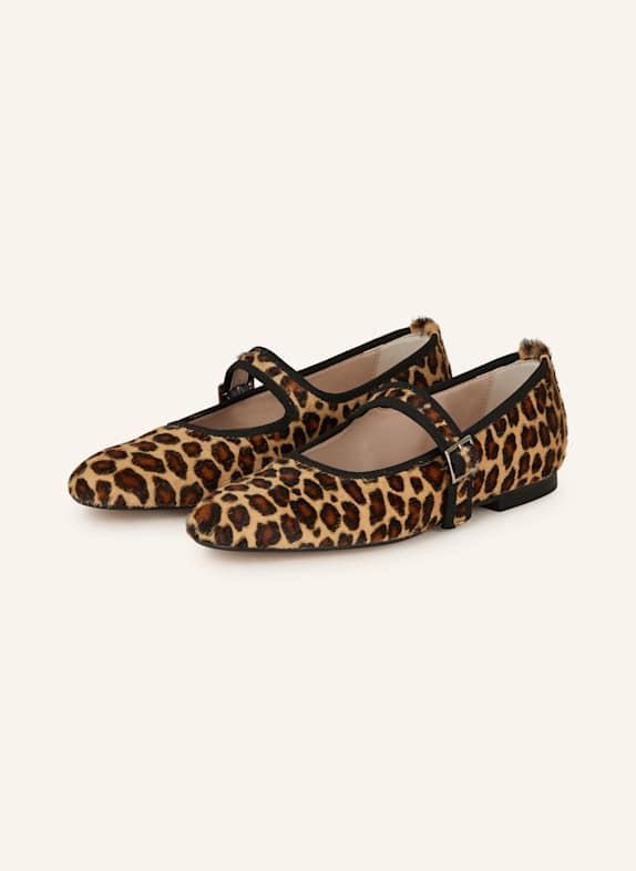 darling harbour Mary-Jane-Ballerinas BRAUN/ SCHWARZ