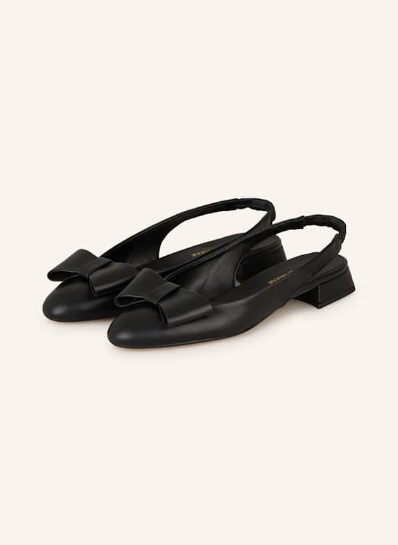 darling harbour Slingballerinas SCHWARZ