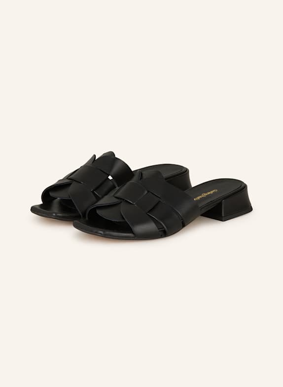 darling harbour Mules SCHWARZ