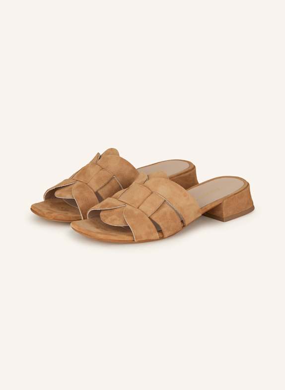 darling harbour Mules CAMEL