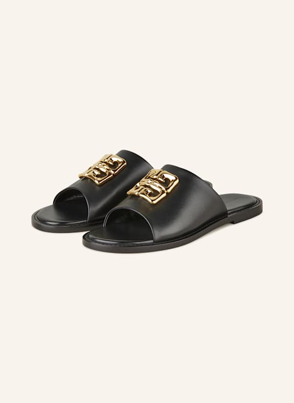 GIVENCHY Pantoletten SCHWARZ