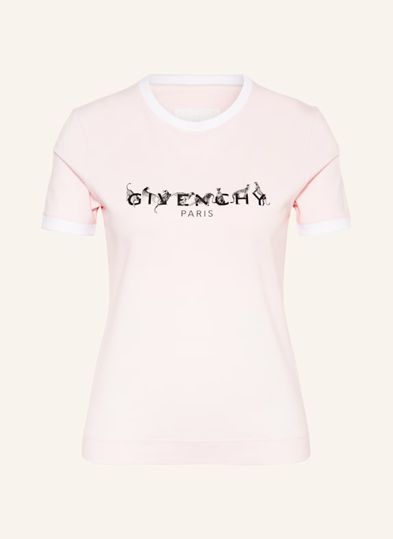GIVENCHY T-Shirt ROSA/ SCHWARZ