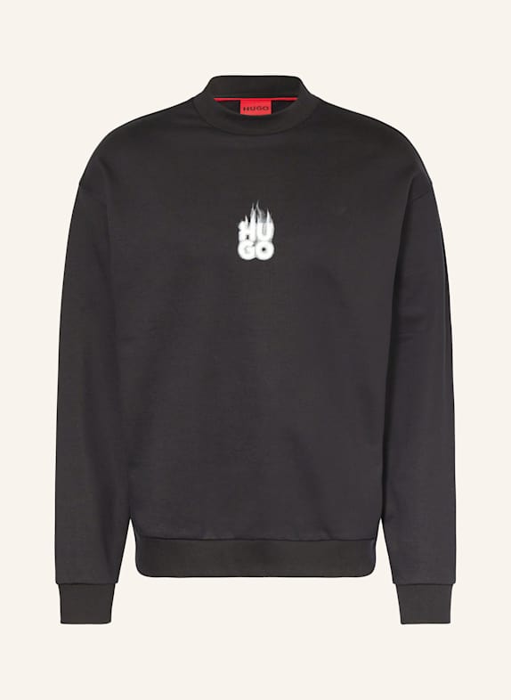 HUGO Sweatshirt DURUNGU SCHWARZ
