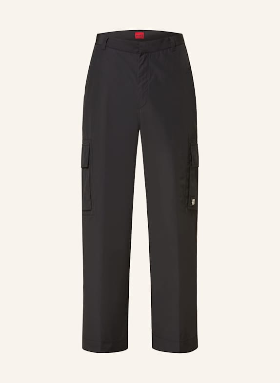 HUGO Cargohose GEZA251 Regular Fit SCHWARZ