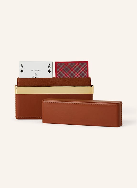 RALPH LAUREN HOME Kartenspiel WESTOVER BRAUN