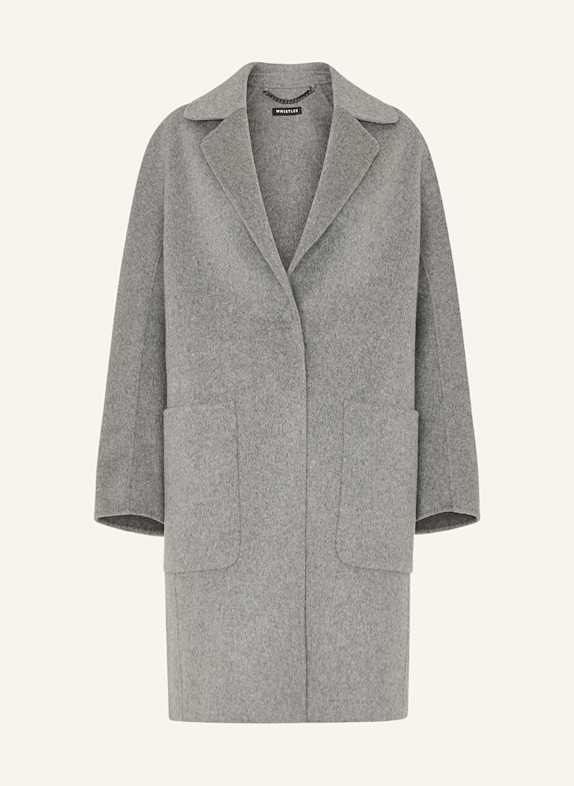 WHISTLES Wollmantel CASSIE GRAU