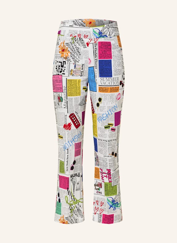 Joseph Ribkoff 7/8-Hose WEISS/ PINK/ BLAU
