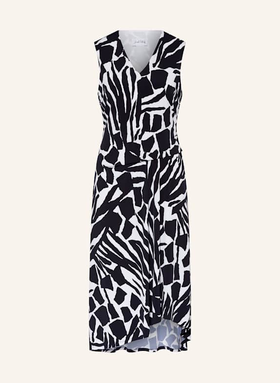 Joseph Ribkoff Jerseykleid WEISS/ DUNKELBLAU
