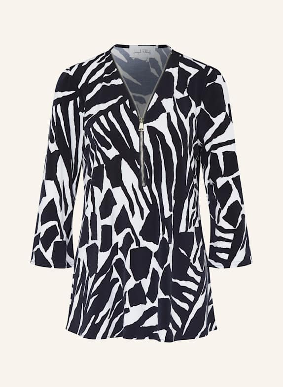 Joseph Ribkoff Blusenshirt mit 3/4-Arm WEISS/ DUNKELBLAU