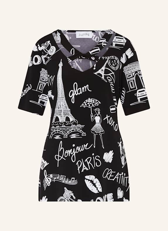 Joseph Ribkoff T-Shirt SCHWARZ/ WEISS