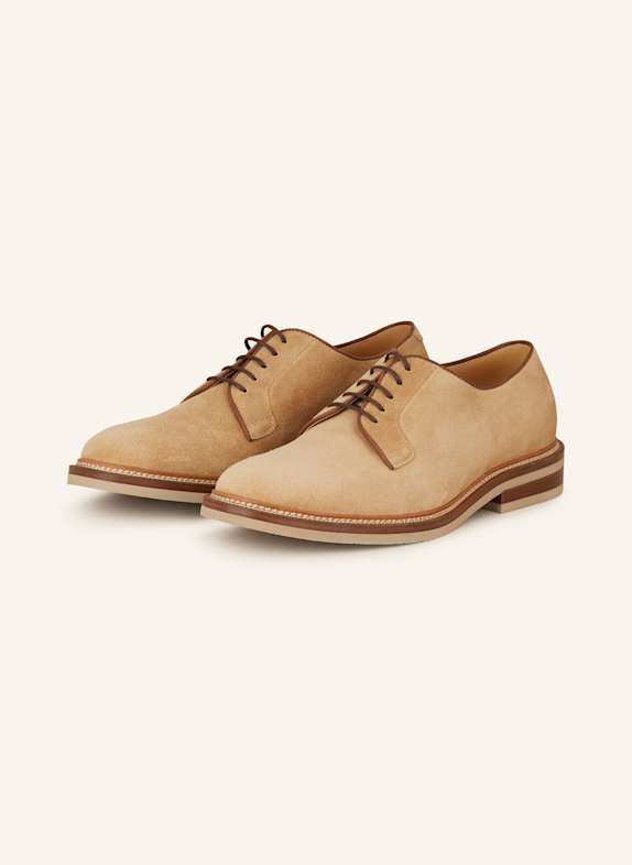 BRUNELLO CUCINELLI Schnürer CAMEL