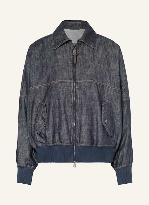 BRUNELLO CUCINELLI Jeansblouson DUNKELBLAU