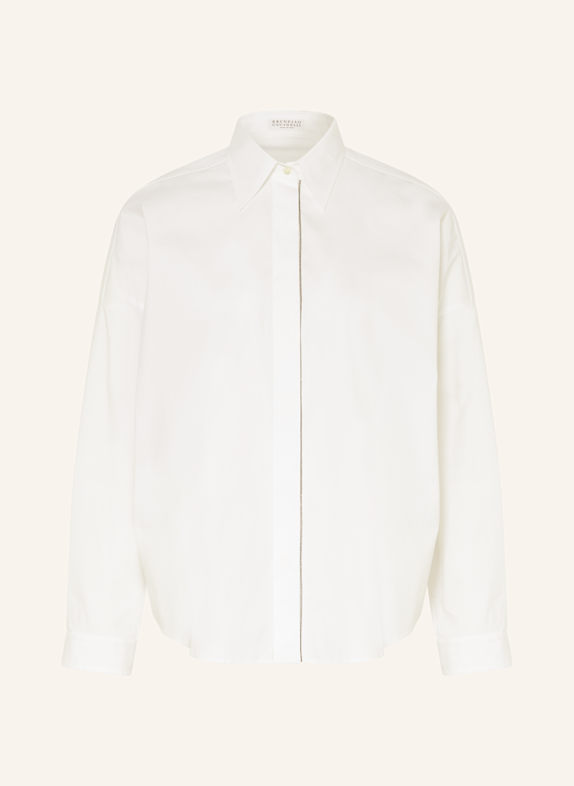 BRUNELLO CUCINELLI Hemdbluse WEISS