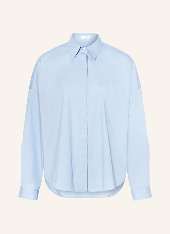 BRUNELLO CUCINELLI Hemdbluse HELLBLAU