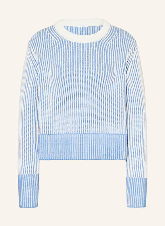 OPUS Pullover PAGULA HELLBLAU/ WEISS