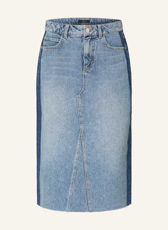 OPUS Jeansrock RINSO STRIPE 70208 mid strong blue