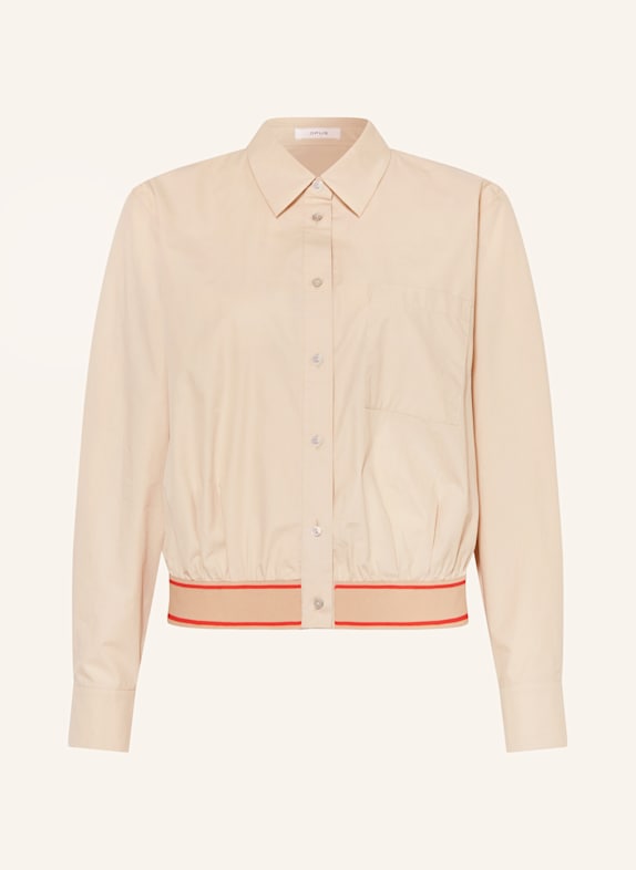 OPUS Hemdbluse FAPANI BEIGE