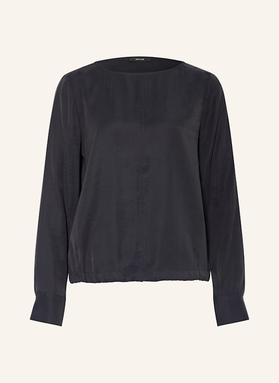 OPUS Blusenshirt FORTI DUNKELBLAU