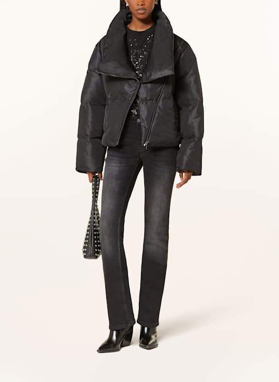 ALLSAINTS Steppjacke NICKOL SCHWARZ