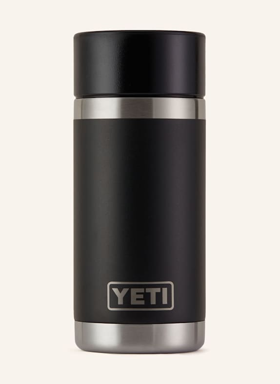 YETI Thermos mug RAMBLER® BLACK/ SILVER