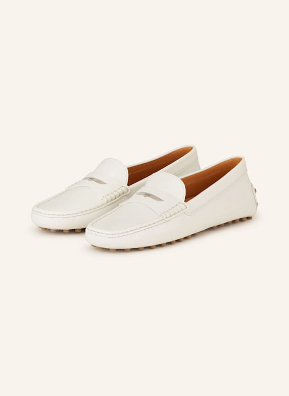 TOD'S Penny-Loafer GOMMINO B015 BIANCO CALCE