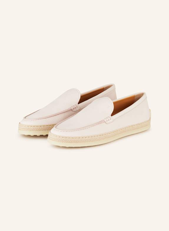 TOD'S Loafer GOMMA RAFIA HELLROSA