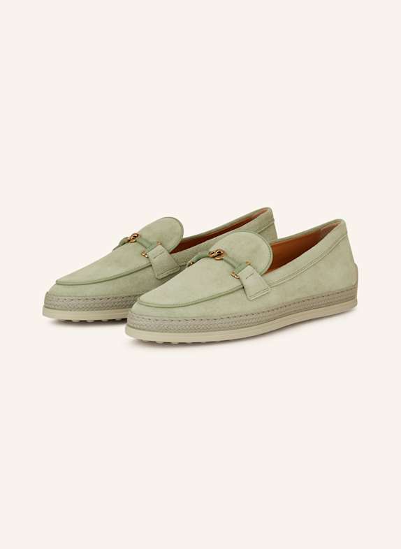 TOD'S Loafer HELLGRÜN