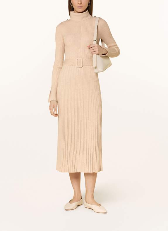 REISS Sukienki koszulowe WEEKEND Max Mara JASNOBRĄZOWY