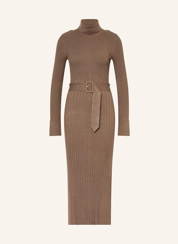 REISS Strickkleid BRAUN
