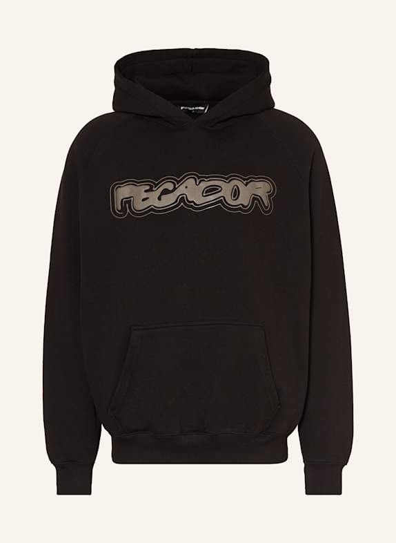PEGADOR Oversized-Hoodie ANCLAR SCHWARZ