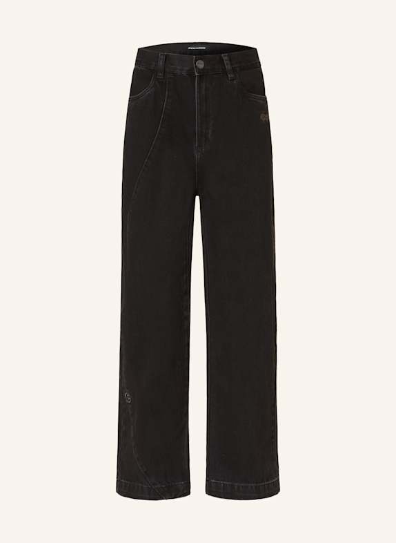 PEGADOR Jeans WACO Wide Baggy Fit 002 washed black