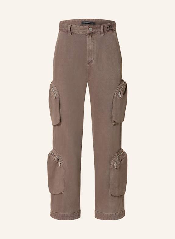 PEGADOR Cargojeans YARVITE Regular Fit DUNKELBRAUN