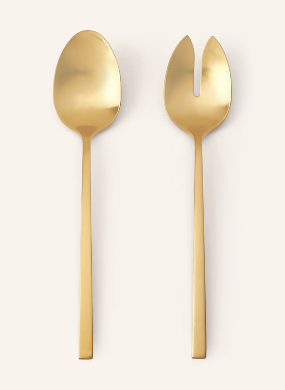 Westwing Collection Salatbesteck SHINE GOLD