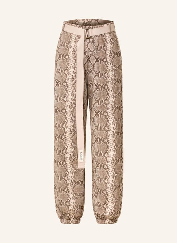 10DAYS Hose im Jogging-Stil BRAUN/ DUNKELBRAUN/ HELLBRAUN