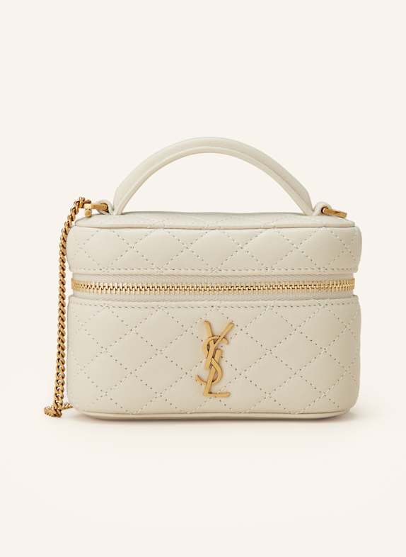 SAINT LAURENT Clutch GABBY MICRO ECRU
