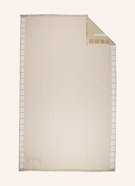 MARYAN MEHLHORN Beach towel FUTA CREAM/ LIGHT BROWN