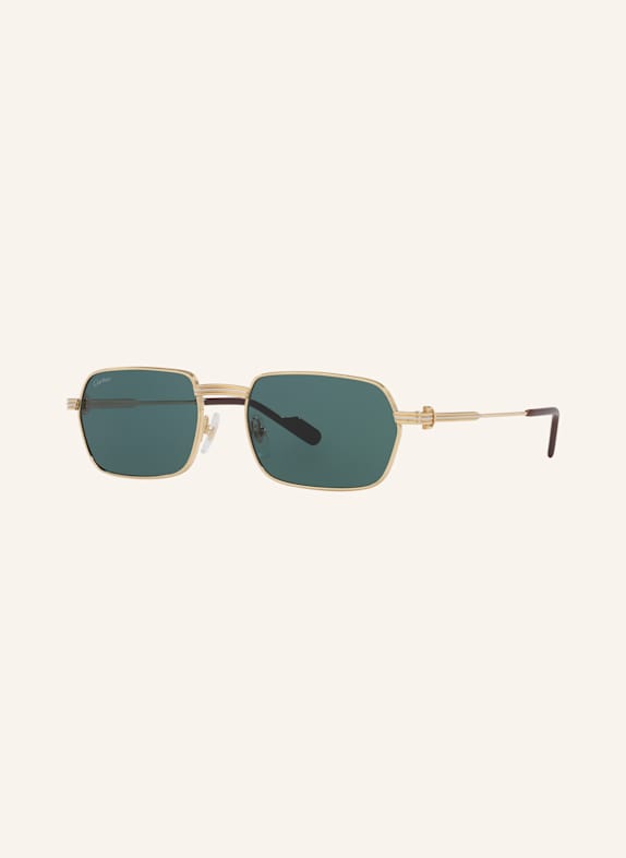 Cartier Sonnenbrille 6L001750 2300J1 - GOLD/ GRÜN