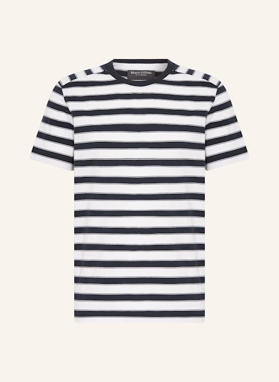 Marc O'Polo T-Shirt ECRU/ DUNKELBLAU
