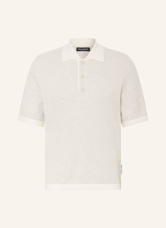 Marc O'Polo Strick-Poloshirt ECRU