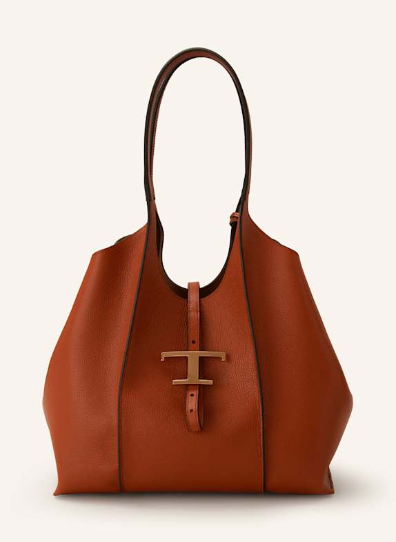 TOD'S Hobo-Bag mit Pouch BRAUN